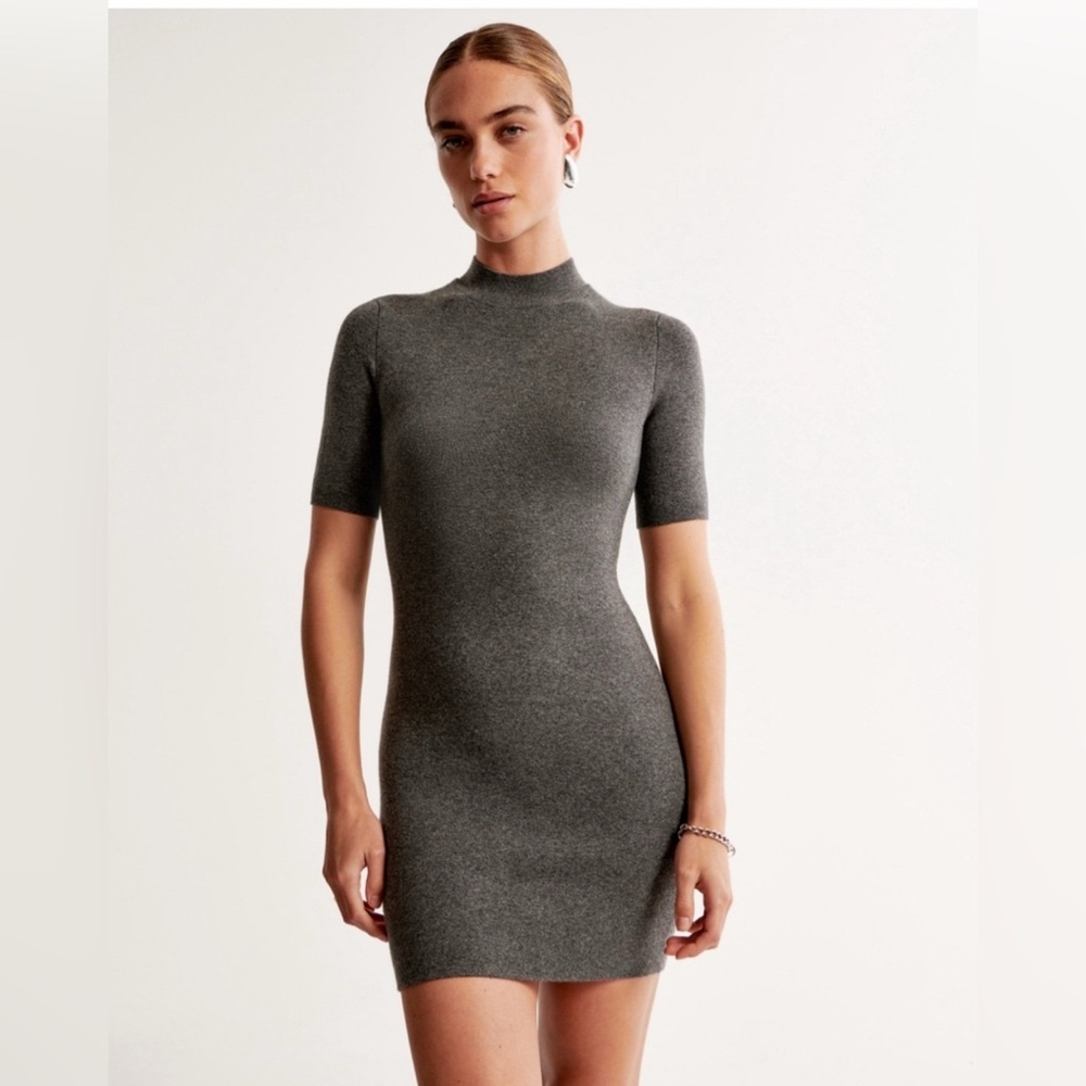 Abercrombie & Fitch XL Tall Mock Neck Sweater Dress